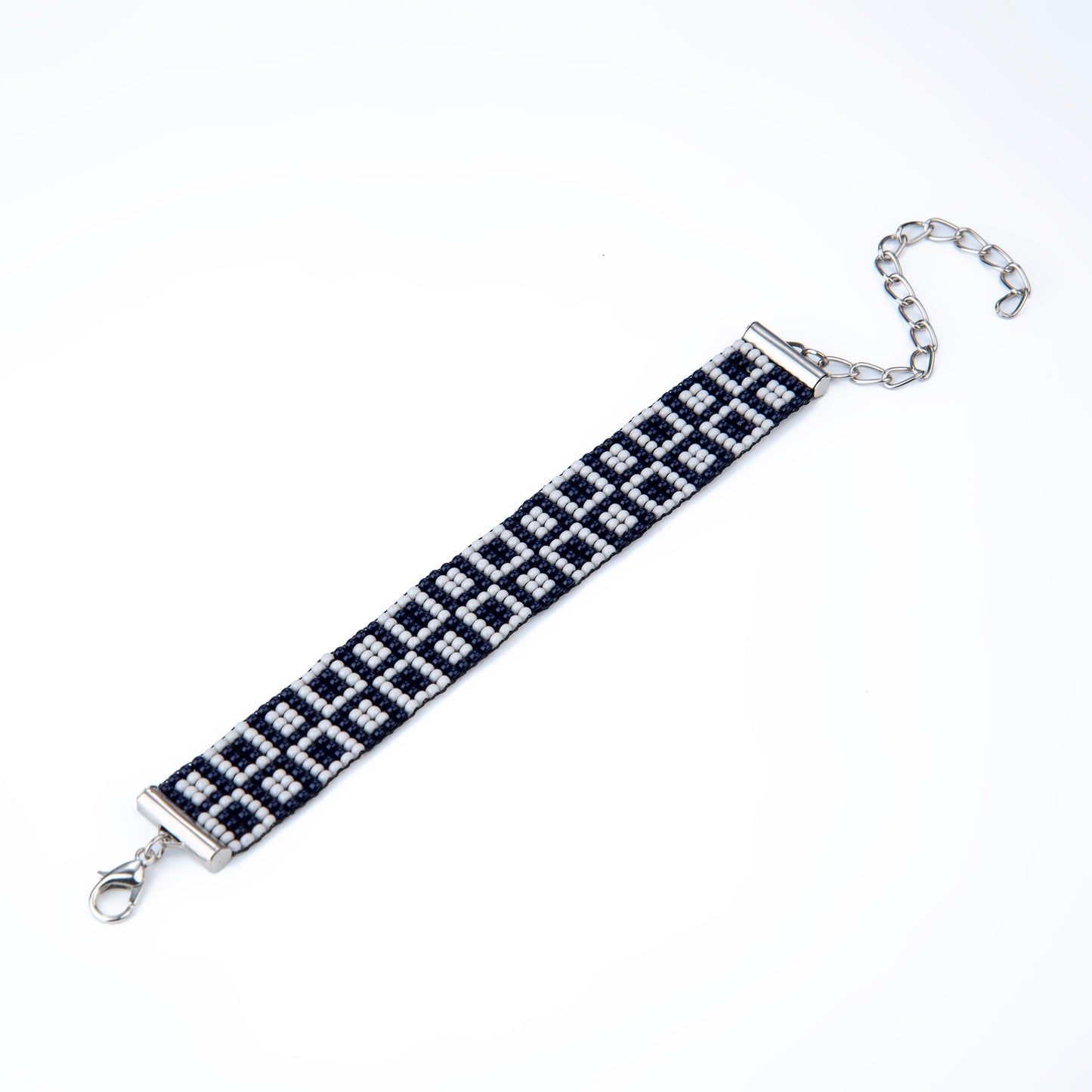 Blue Hour Bead Loom Bracelet