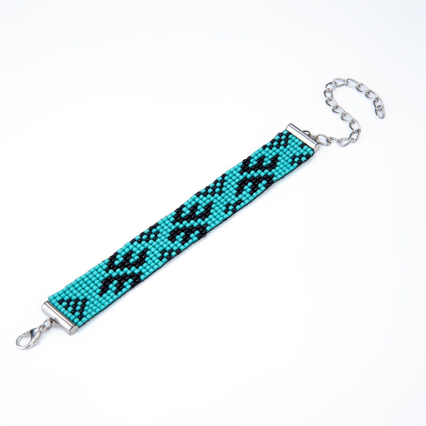 Arctic Shadows Bead Loom Bracelet