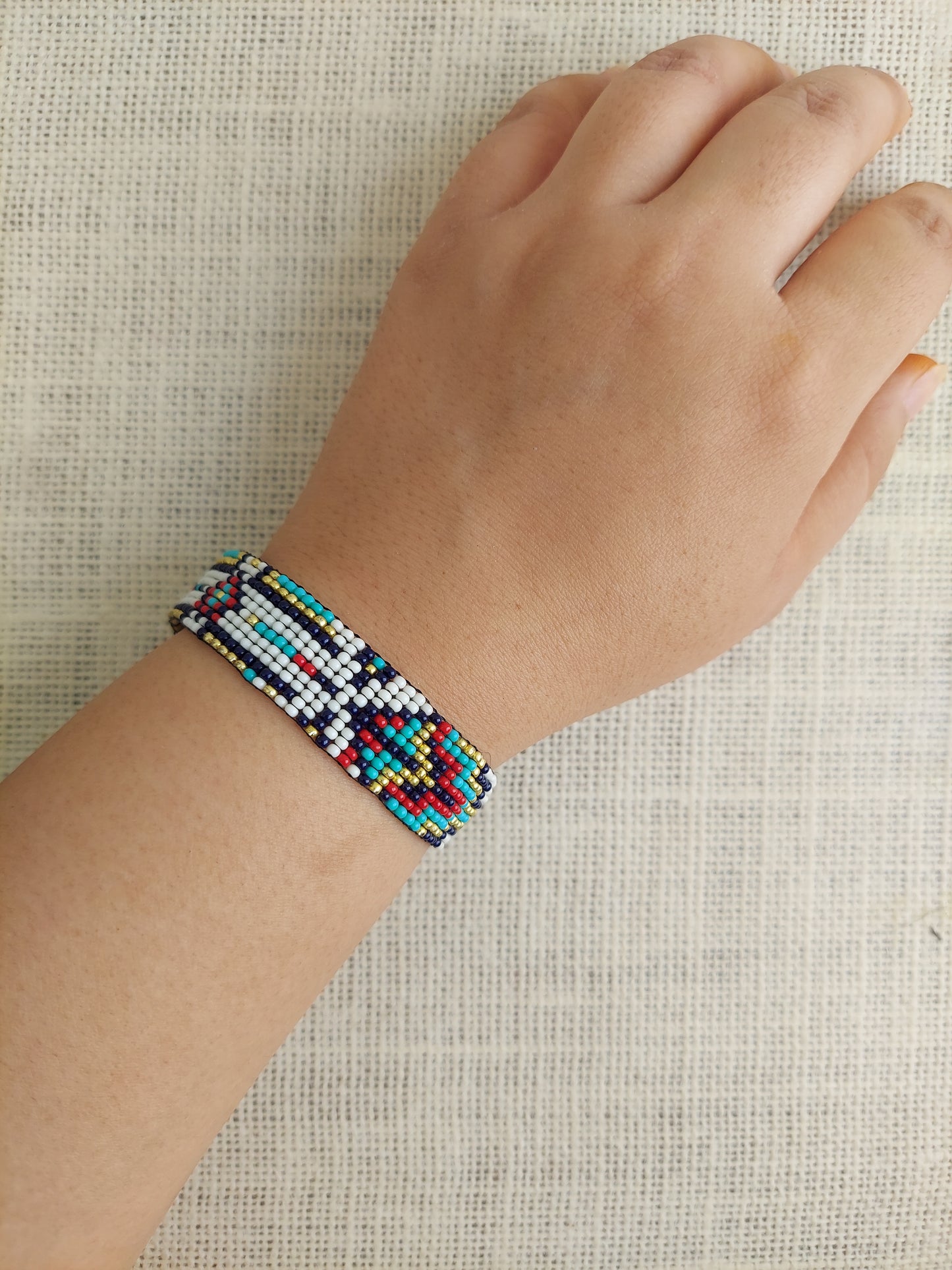Horizon Bead Loom Bracelet