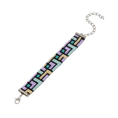 Whimsical Whisper Bead Loom Bracelet