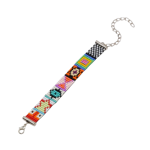 Eccentric Bead Loom Bracelet