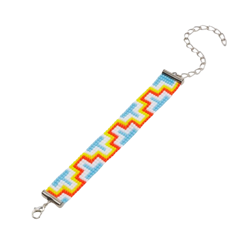Color Pop Bead Loom Bracelet