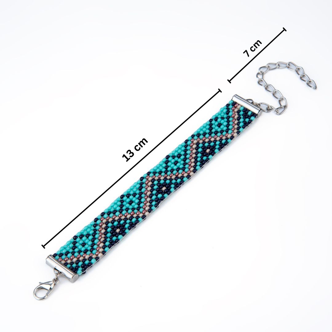 Nightfall Bead Loom Bracelet