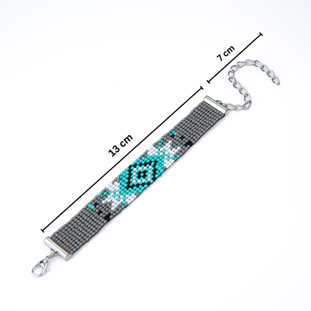 Skyline Bead Loom Bracelet