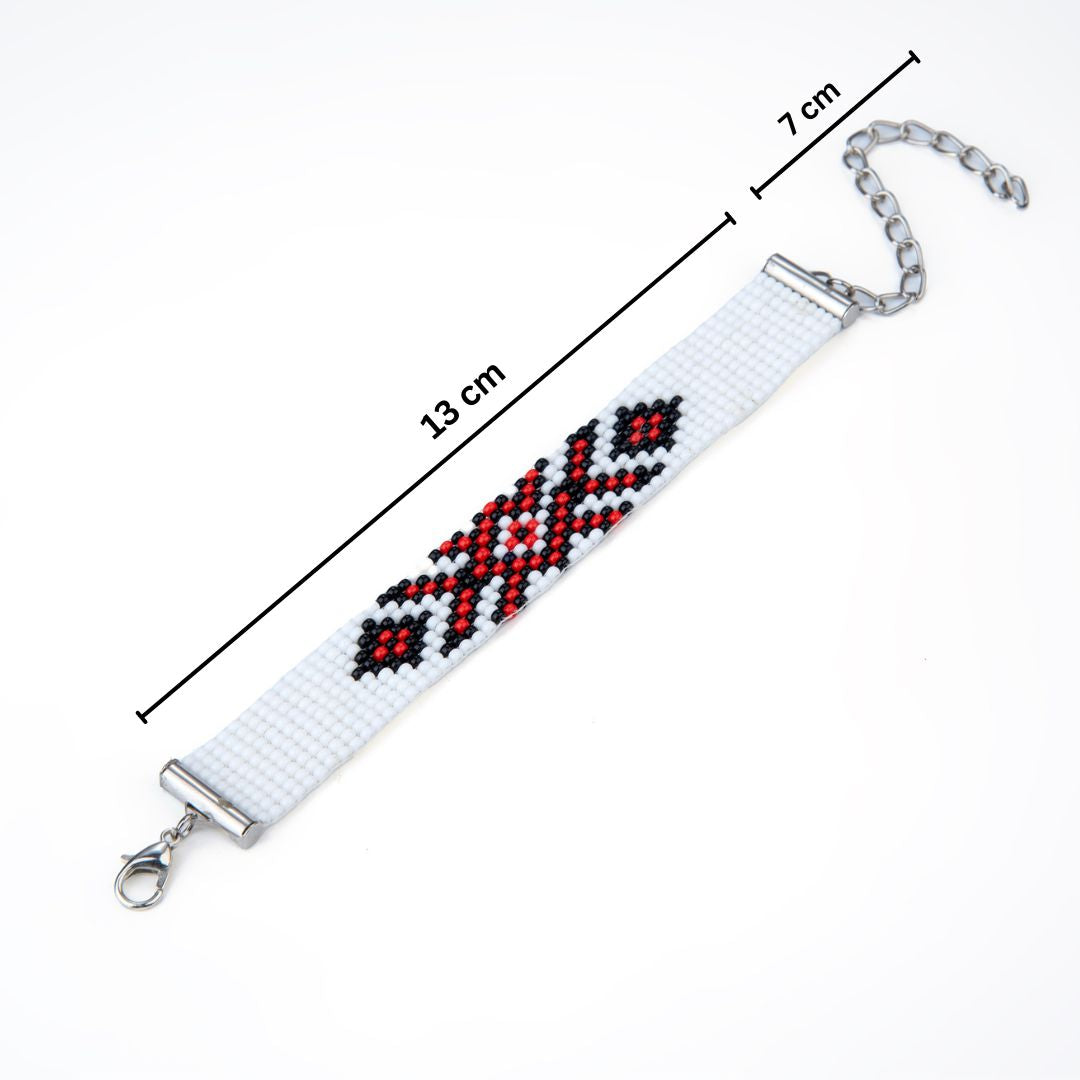Summer Glow Bead Loom Bracelet