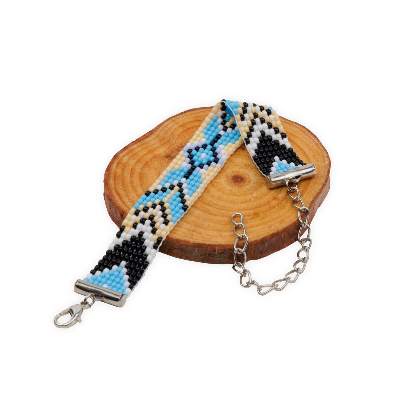 Seaside Bead Loom Bracelet