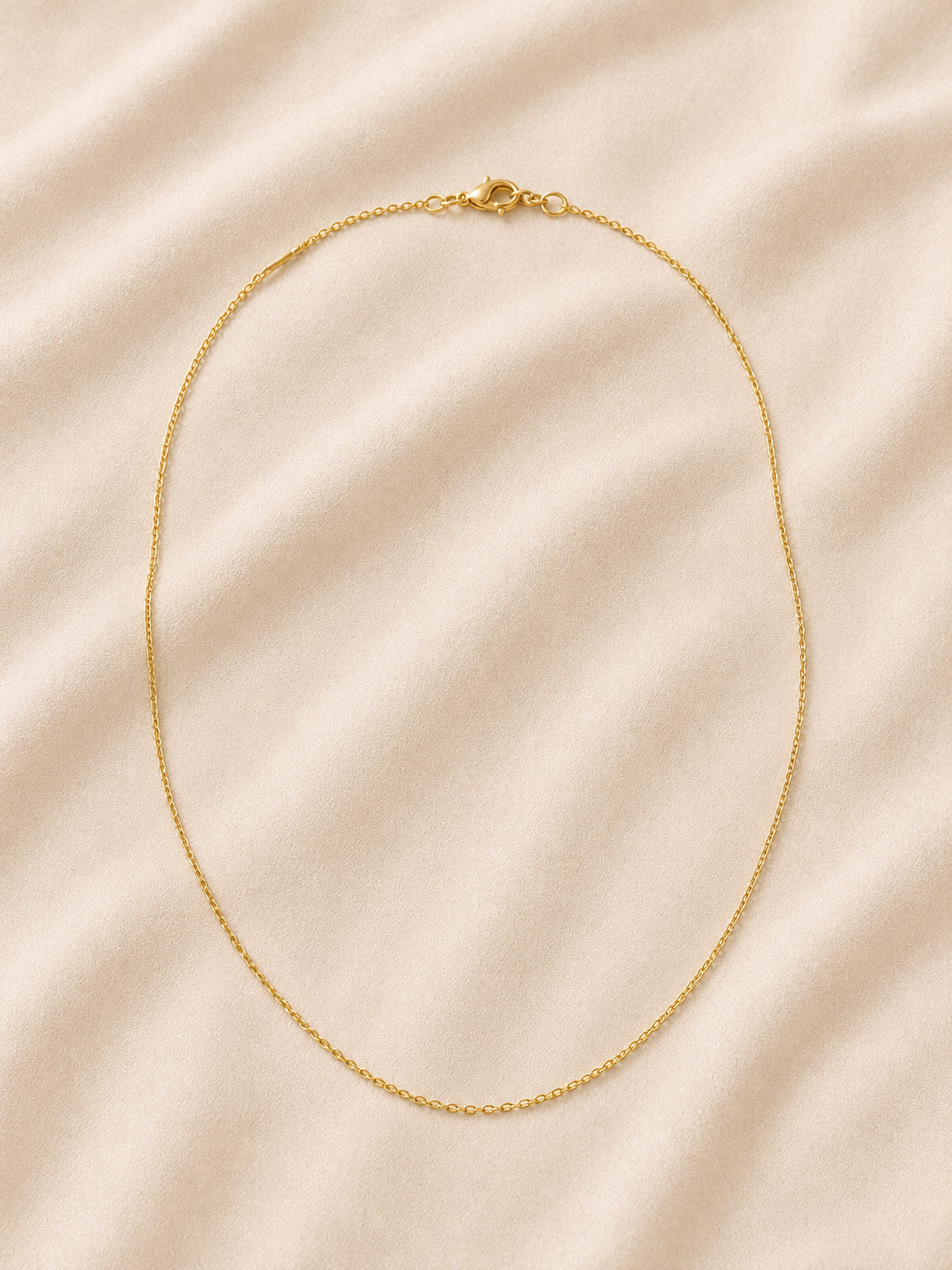 Brass Necklace for Charm Ecosystem, Tarnish Resistant