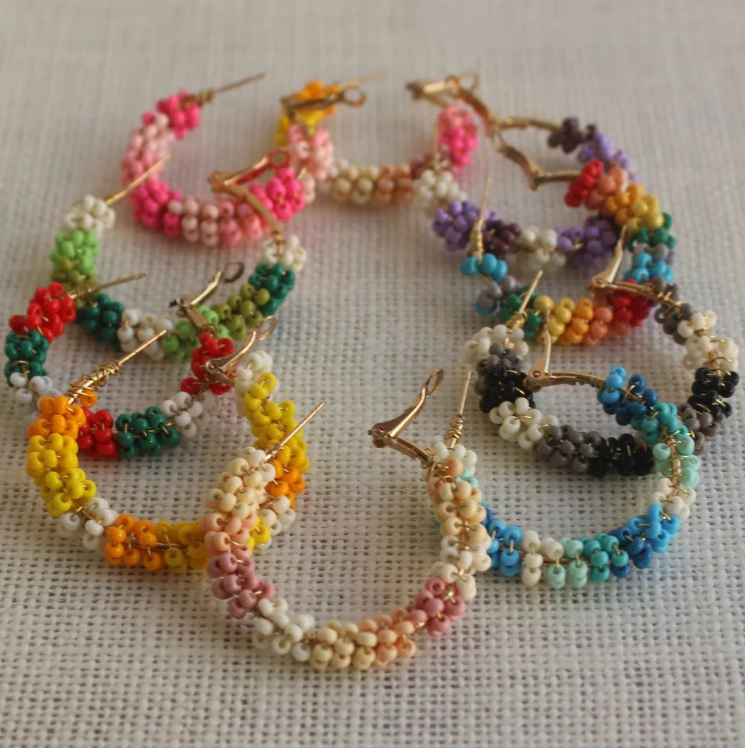 Palette Hoop Earrings