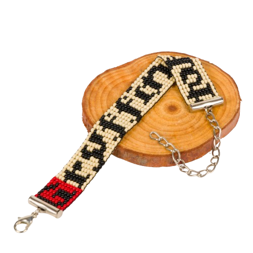 Harry Potter Gryffindor Bead Loom Bracelet - Main Image