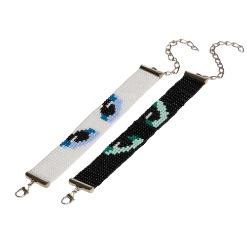 "How to Train your dragon" Bead Loom Couple Bracelet