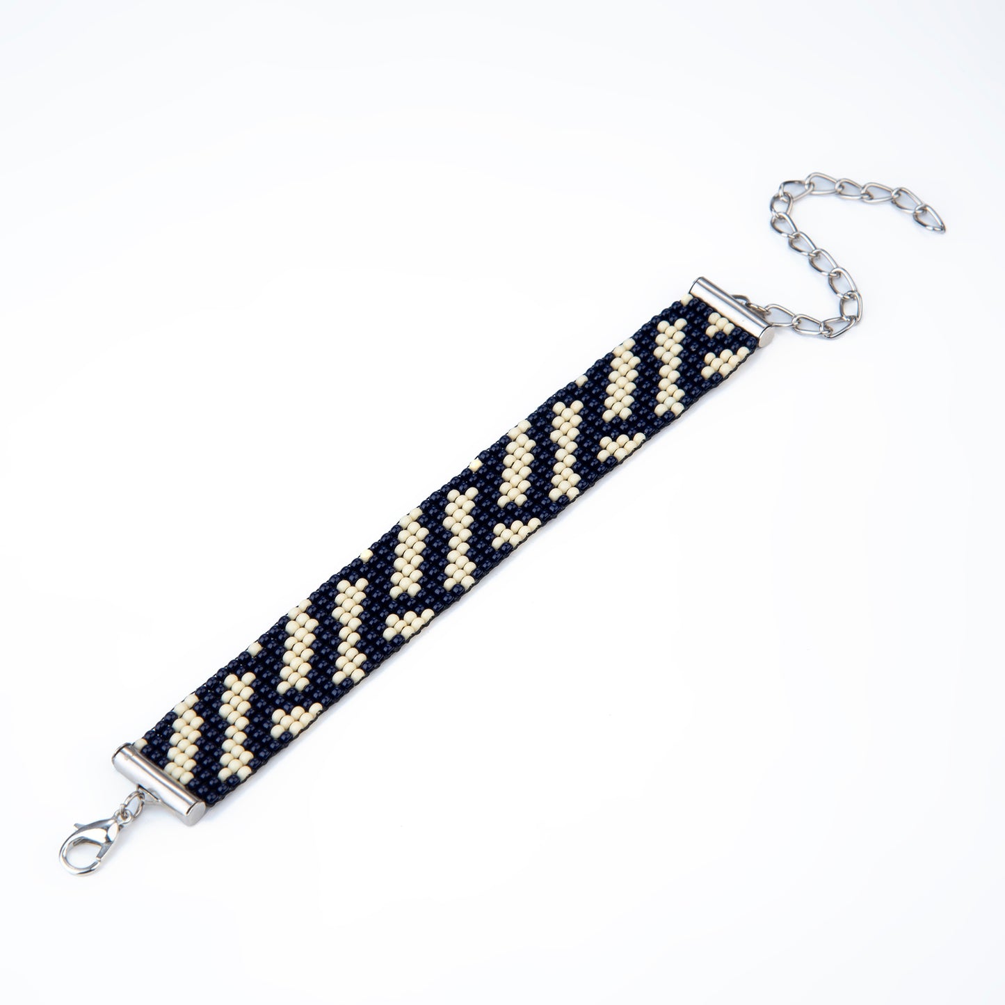 Vanilla Berry Bead Loom Bracelet