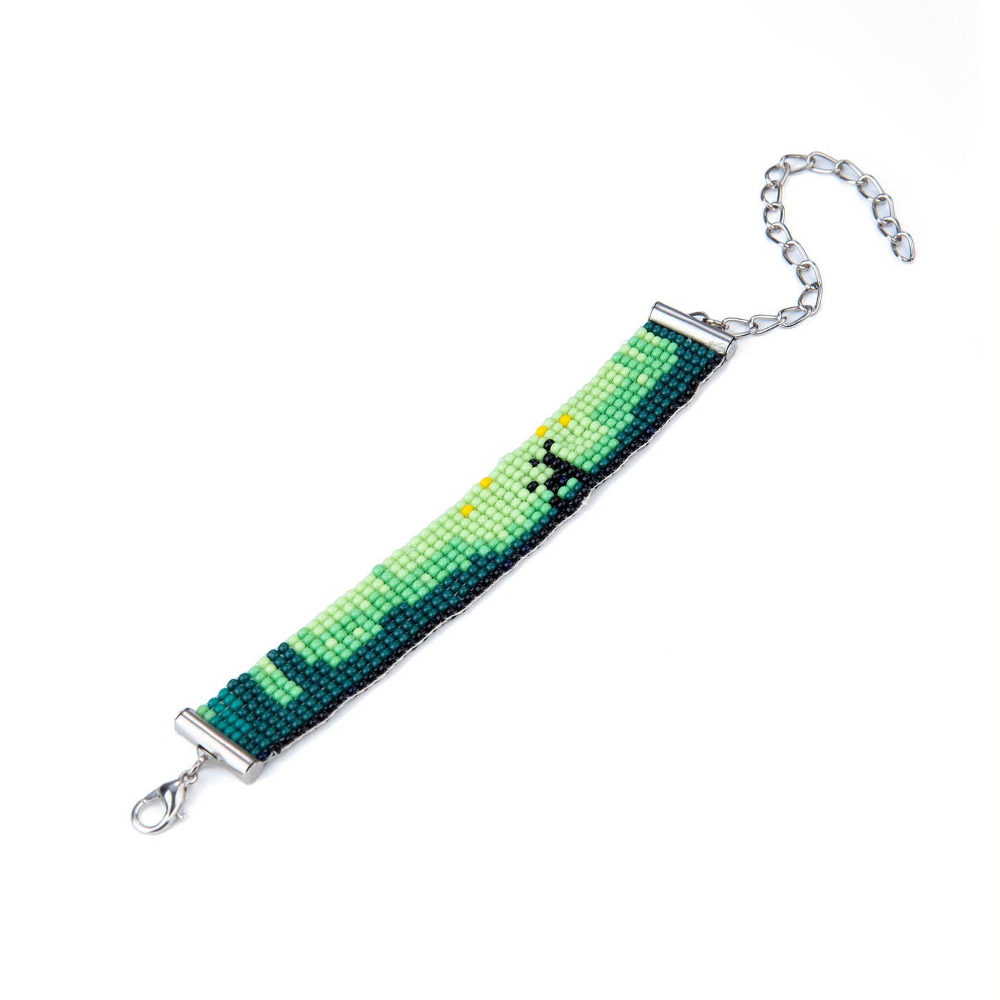 Sylvan Deer Bead Loom Bracelet