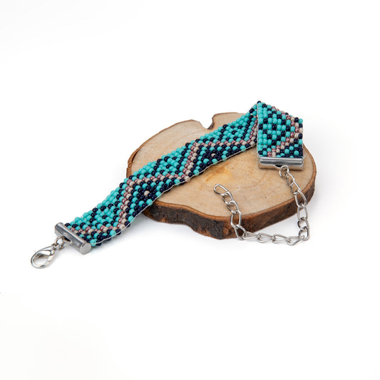 Nightfall Bead Loom Bracelet