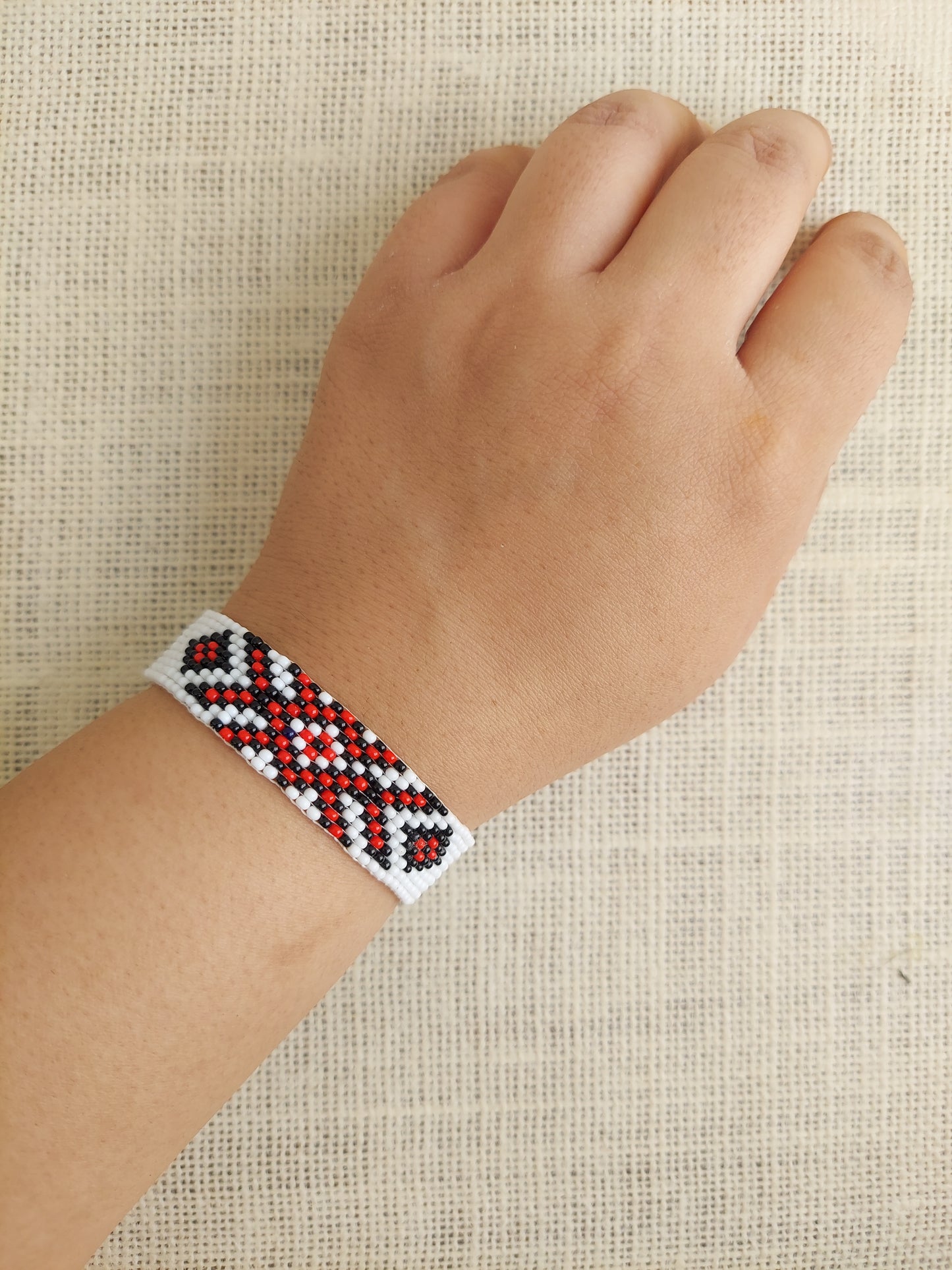 Summer Glow Bead Loom Bracelet
