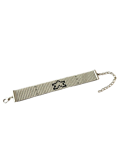 Anime Ninja Star Village Bead Loom Bracelet