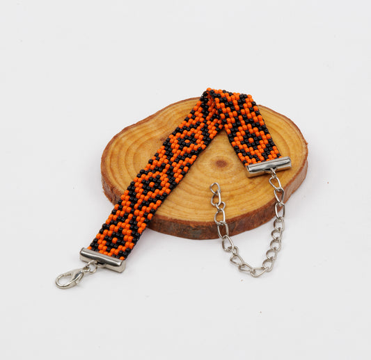 Ember Bead Loom Bracelet