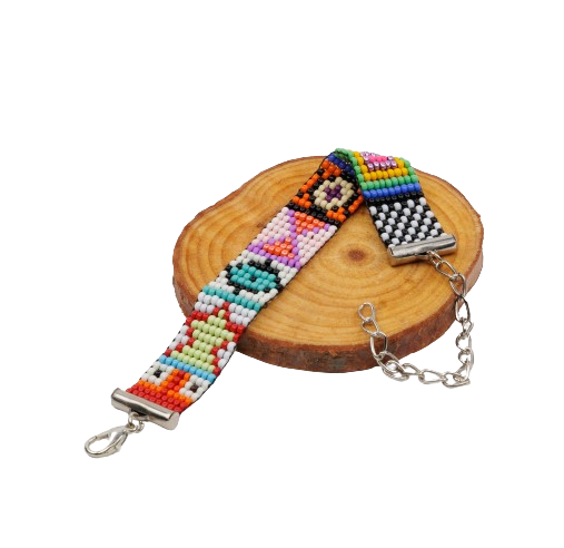 Eccentric Bead Loom Bracelet