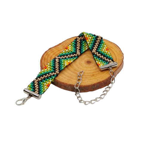 Kaleidoscope Bead Loom Bracelet