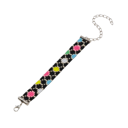 Ping Balls Bead Loom Bracelet