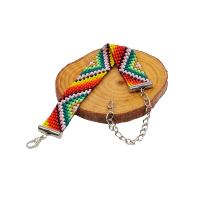 Kaleidoscope Bead Loom Bracelet