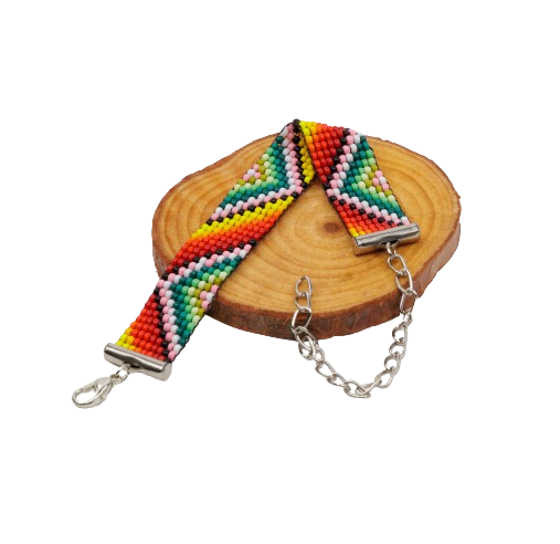 Kaleidoscope Bead Loom Bracelet