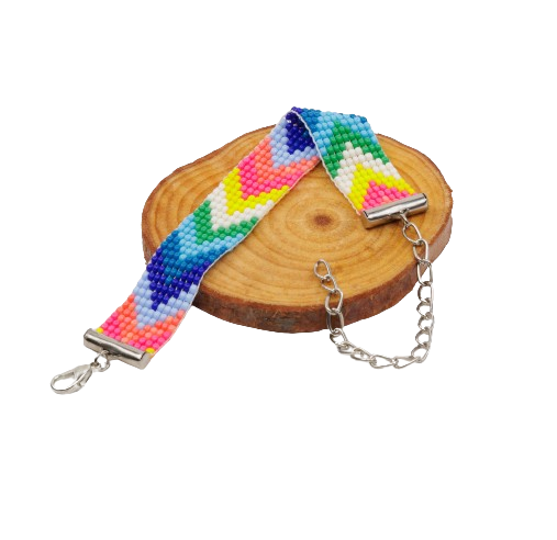Vibgyor Bead Loom Bracelet