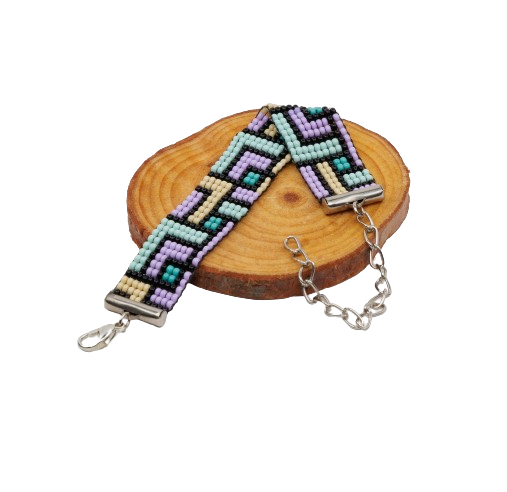 Whimsical Whisper Bead Loom Bracelet