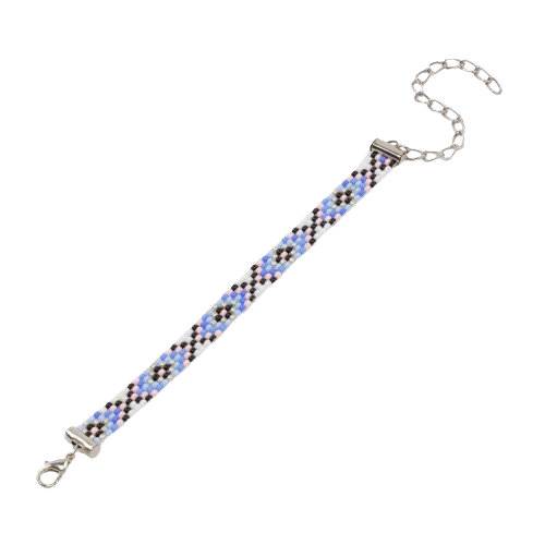 Celestia Thin Bead Loom Bracelet