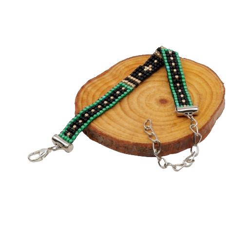Ivy Thin Bead Loom Bracelet