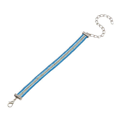Seabed Thin Bead Loom Bracelet