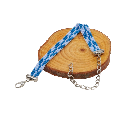 Reflection Thin Bead Loom Bracelet