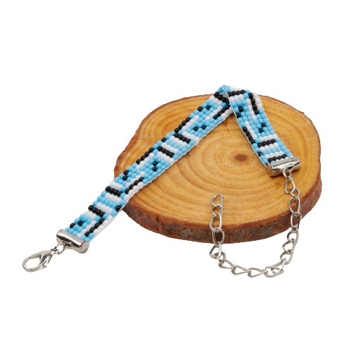 Water Maze Thin Bead Loom Bracelet