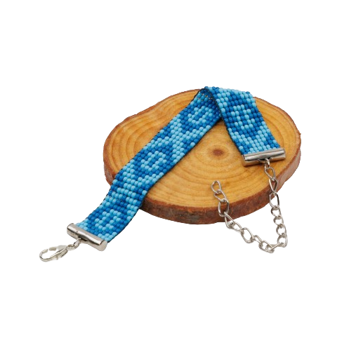 Iceberg Bead Loom Bracelet