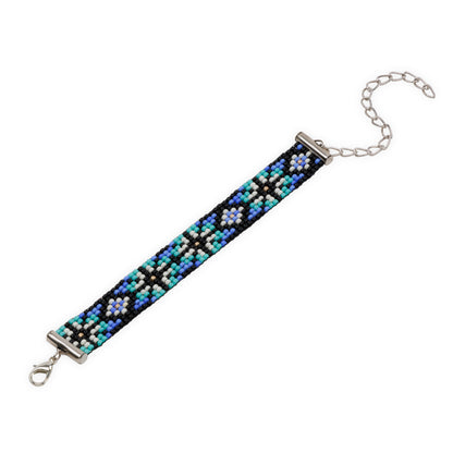 Kaleidoscope Bead Loom Bracelet
