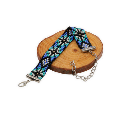 Kaleidoscope Bead Loom Bracelet