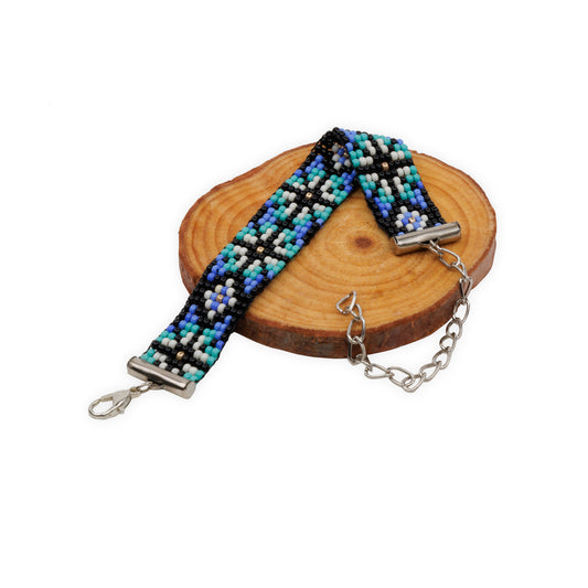 Kaleidoscope Bead Loom Bracelet