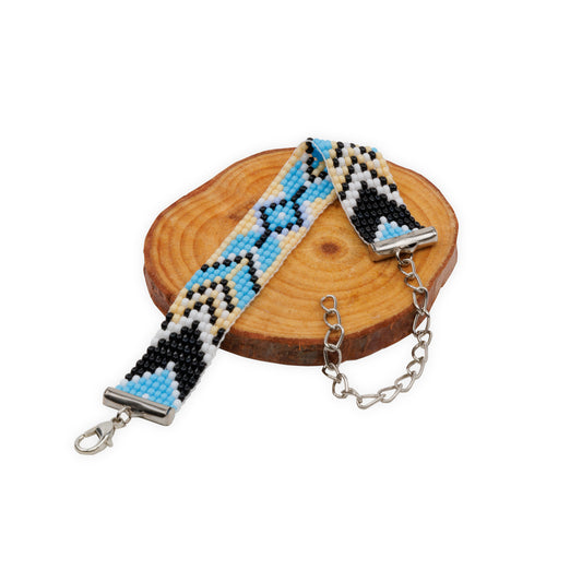 Seaside Bead Loom Bracelet