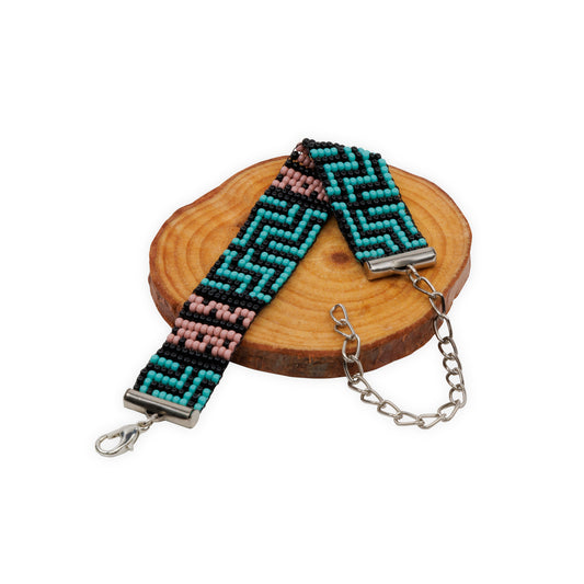 Maze Bead Loom Bracelet