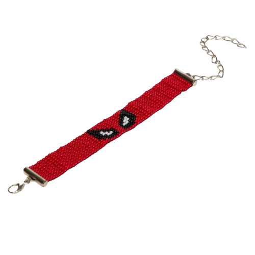 DeadPool Marvel Superhero Bead Loom Bracelet