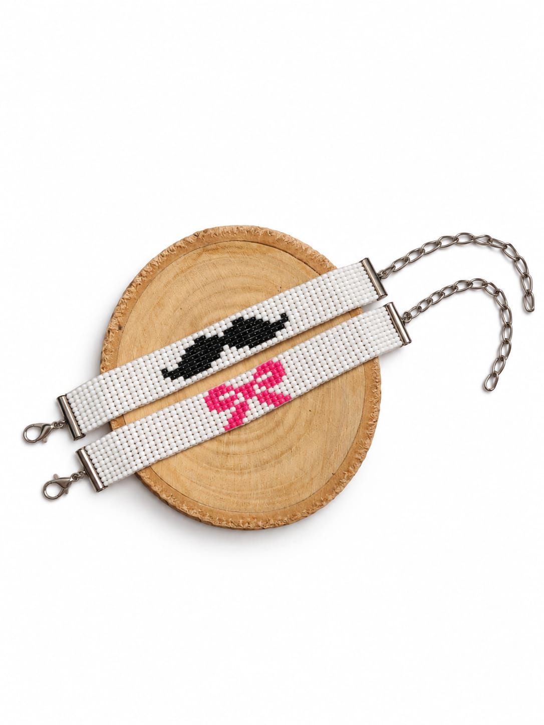 Pookieboo Couple Bead Loom Bracelet