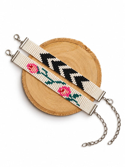 Wildspark Couple Bead Loom Bracelet