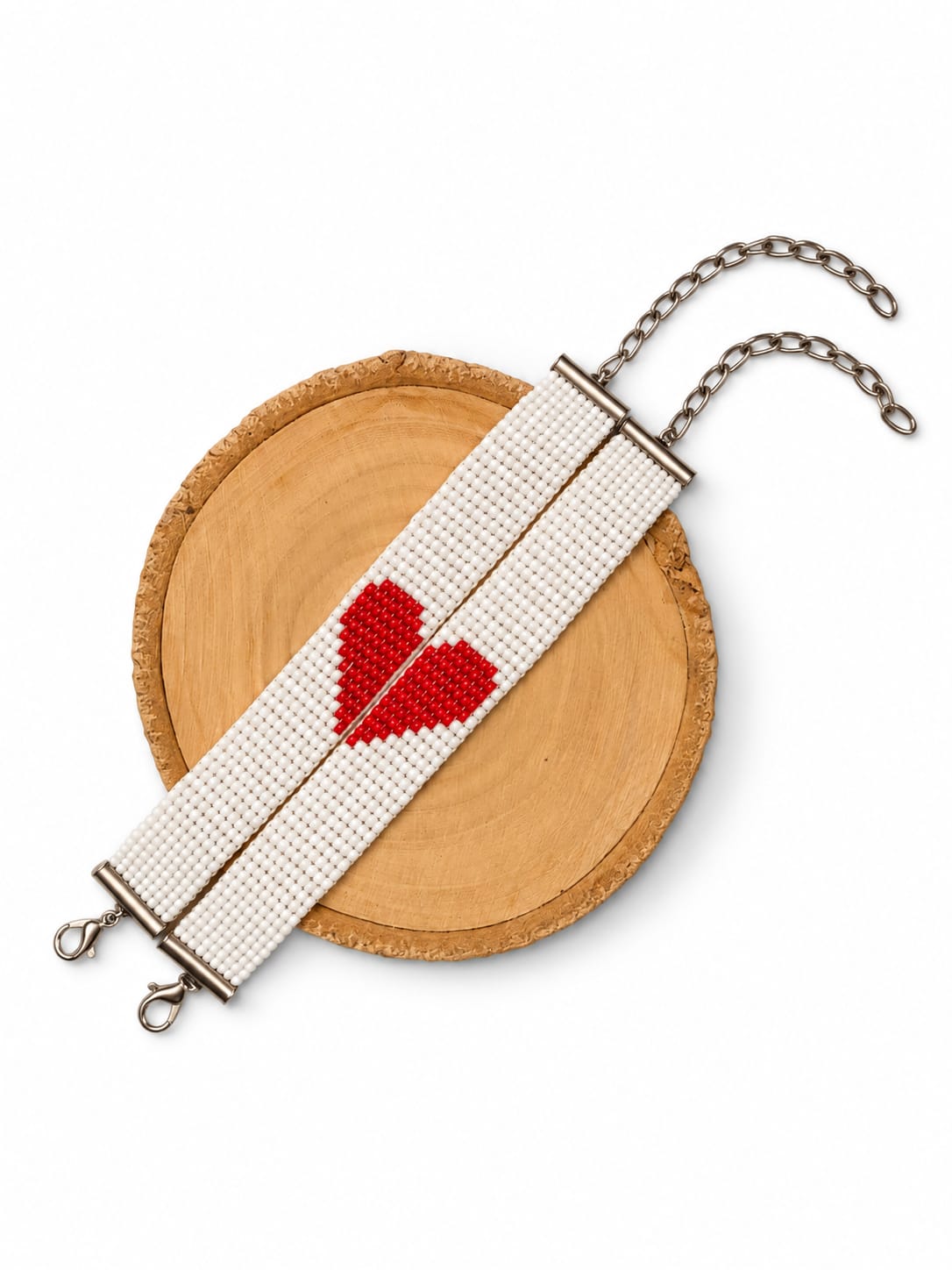 Heartmates Couple Bead Loom Bracelet