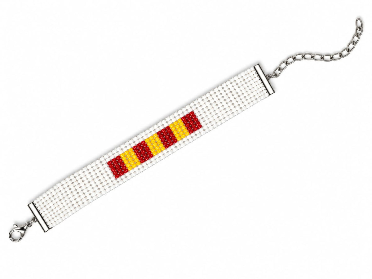 Harry Potter Muffler Bead Loom Bracelet